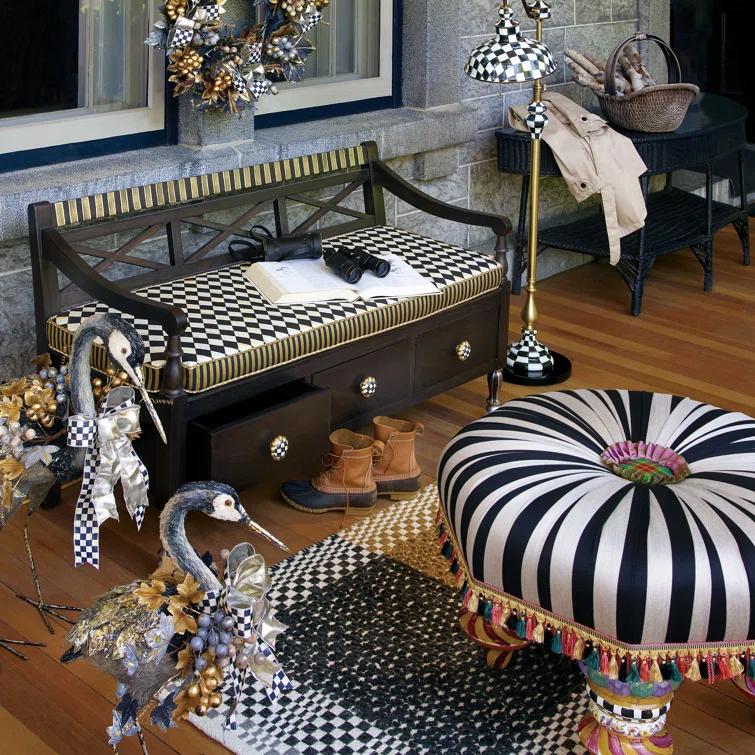MacKenzie-Childs Courtly Farmhouse Floor Lamp