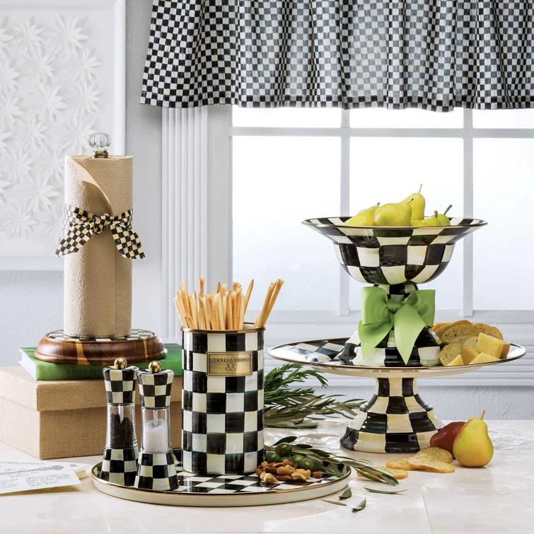 MacKenzie-Childs Wood Paper Towel Holder