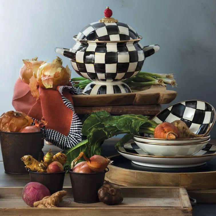 MacKenzie-Childs Courtly Check® Tureen