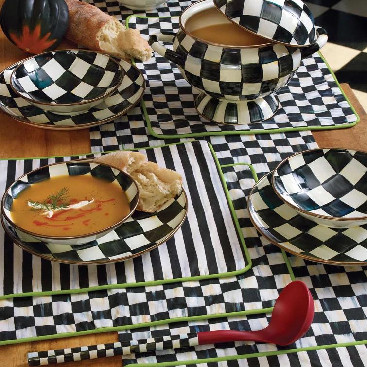 MacKenzie-Childs Courtly Check® Tureen