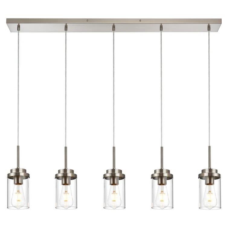 Latitude Run® Lizvet 5 - Light Kitchen Island Pendant