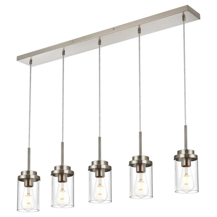 Latitude Run® Lizvet 5 - Light Kitchen Island Pendant