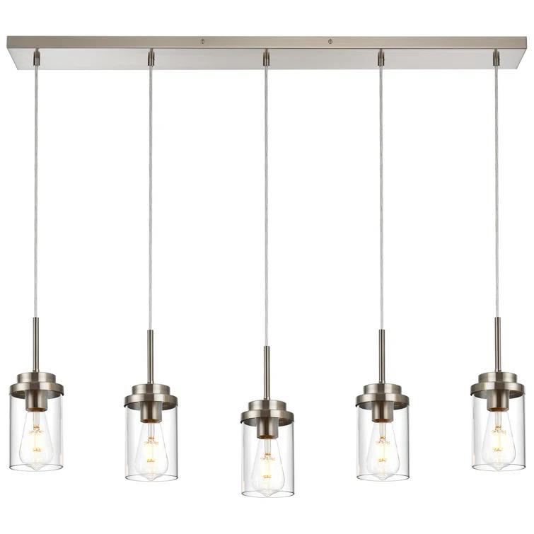 Latitude Run® Lizvet 5 - Light Kitchen Island Pendant