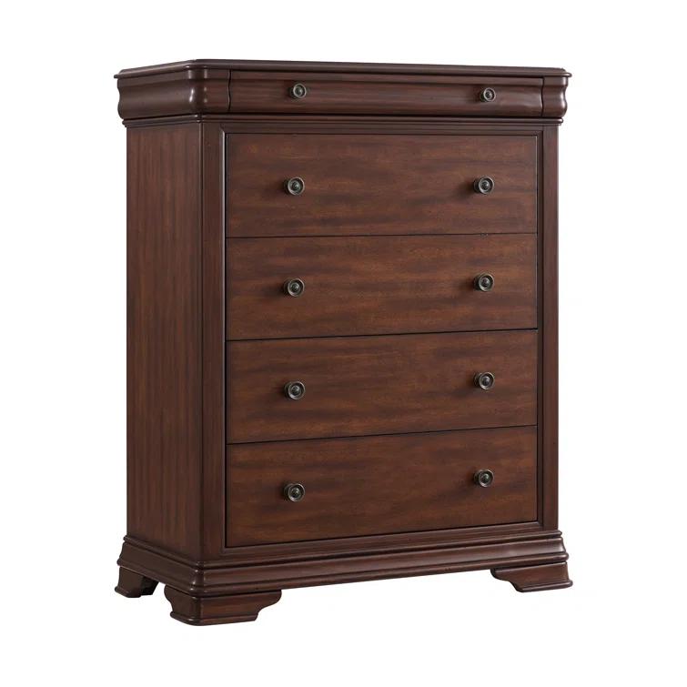 Picket House Furnishings Stark 5PC Bedroom Set In Cherry