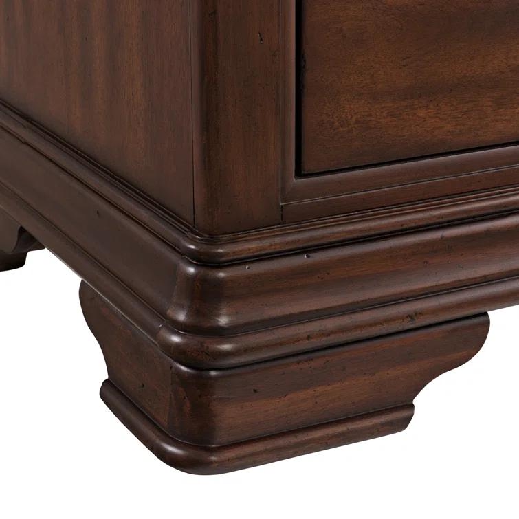 Picket House Furnishings Stark 5PC Bedroom Set In Cherry