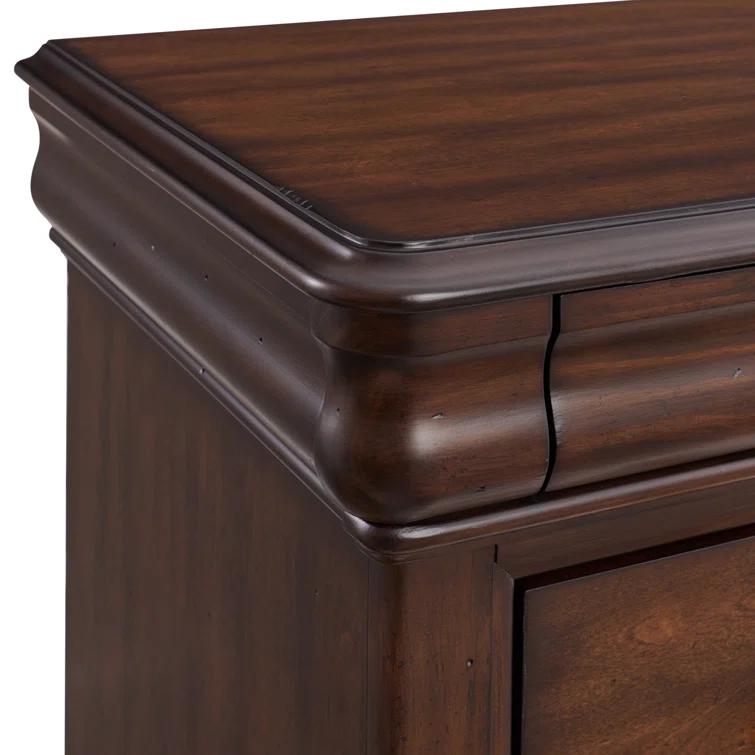 Picket House Furnishings Stark 5PC Bedroom Set In Cherry
