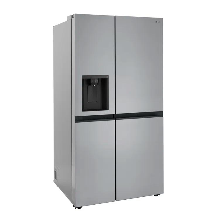 LG 23 Cu. Ft. Side-By-Side Counter-Depth Refrigerator With Smooth Touch Dispenser LRSXC2306S