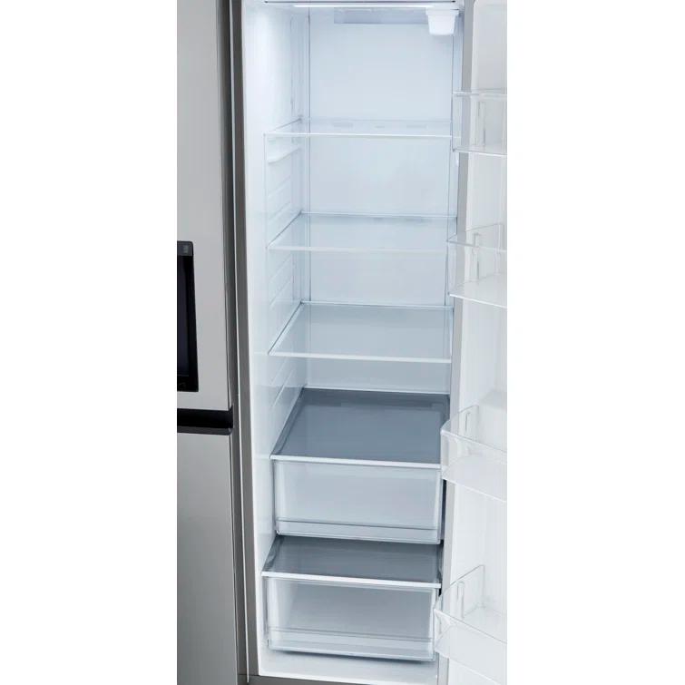 LG 23 Cu. Ft. Side-By-Side Counter-Depth Refrigerator With Smooth Touch Dispenser LRSXC2306S