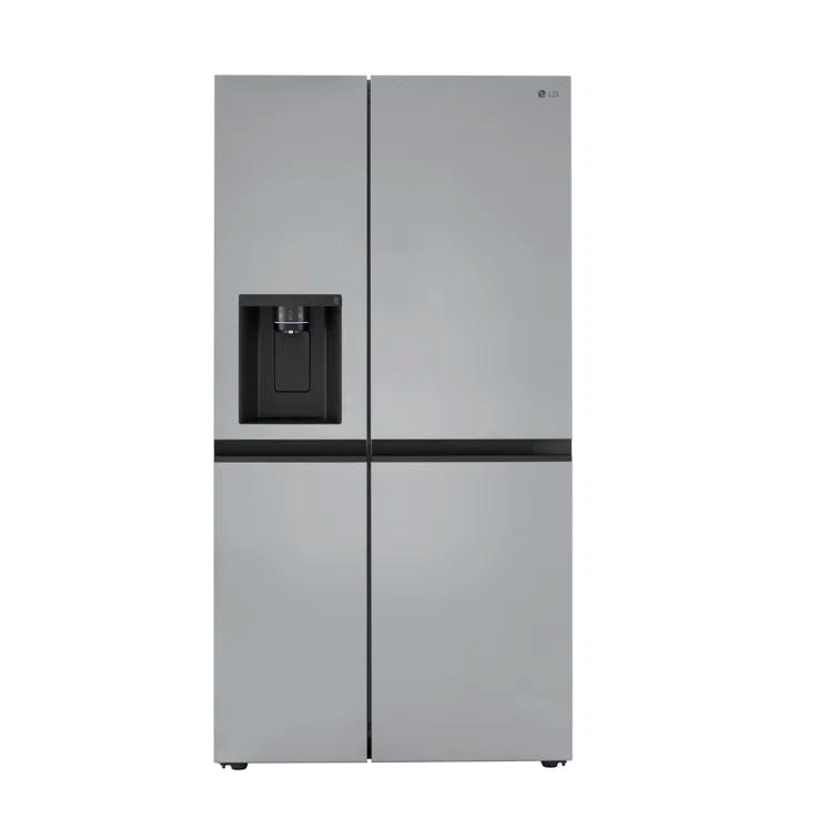 LG 23 Cu. Ft. Side-By-Side Counter-Depth Refrigerator With Smooth Touch Dispenser LRSXC2306S