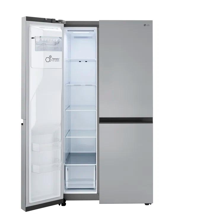 LG 23 Cu. Ft. Side-By-Side Counter-Depth Refrigerator With Smooth Touch Dispenser LRSXC2306S