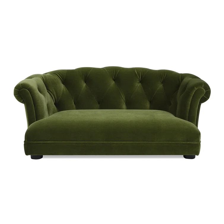 Jennifer Taylor Home 36.5" Chesterfield Medium Pet Sofa Bed