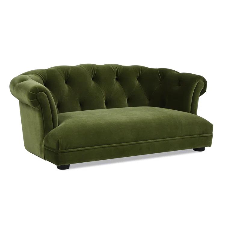 Jennifer Taylor Home 36.5" Chesterfield Medium Pet Sofa Bed