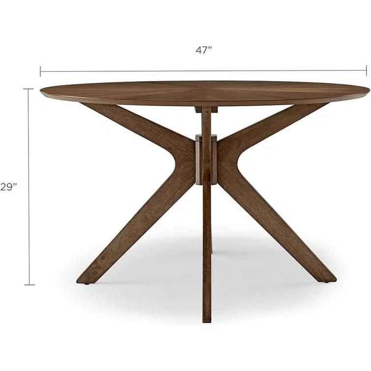 Modway Carson Carrington Kampbacken 71-inch Oval Wood Dining Table