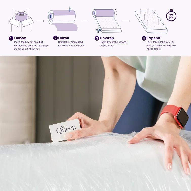 10'' Elizabeth, Cooling Gel Infused Memory Foam Mattress