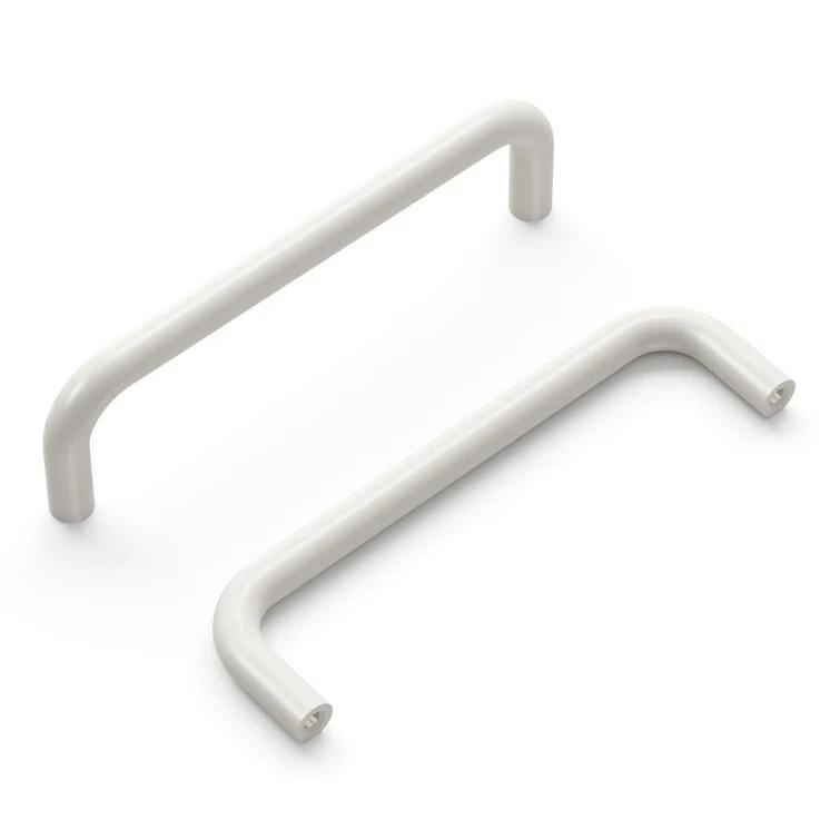 Wire Pulls Kitchen Cabinet Handles, Solid Core Drawer Pulls for Cabinet Doors, 4"