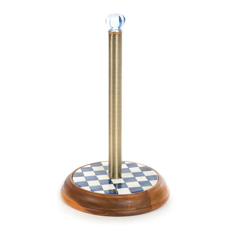 MacKenzie-Childs Wood Paper Towel Holder