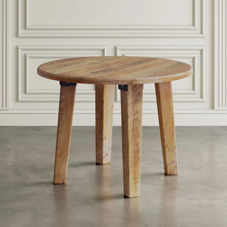 Tureka 4 - Person Solid Wood Solid Wood Top Four Leg Dining Set