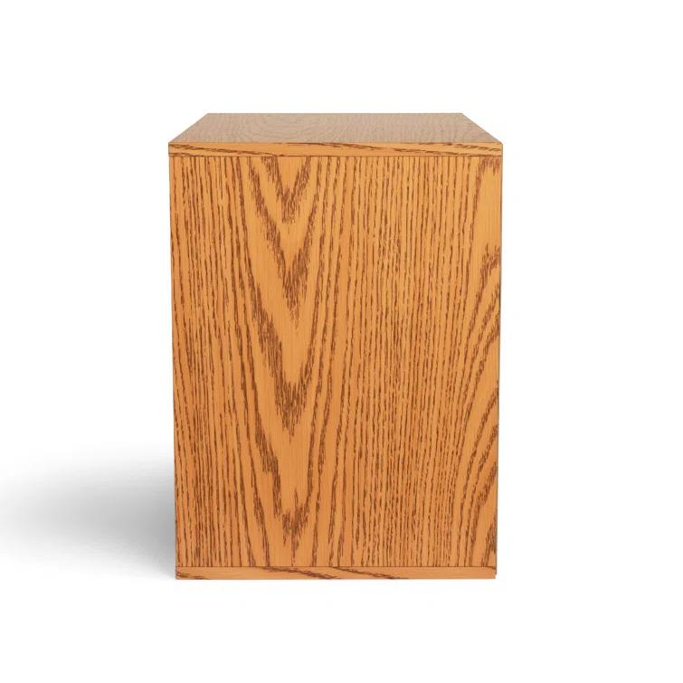 Wood Adjustable-Compartment Literature Organizer (Desktop)