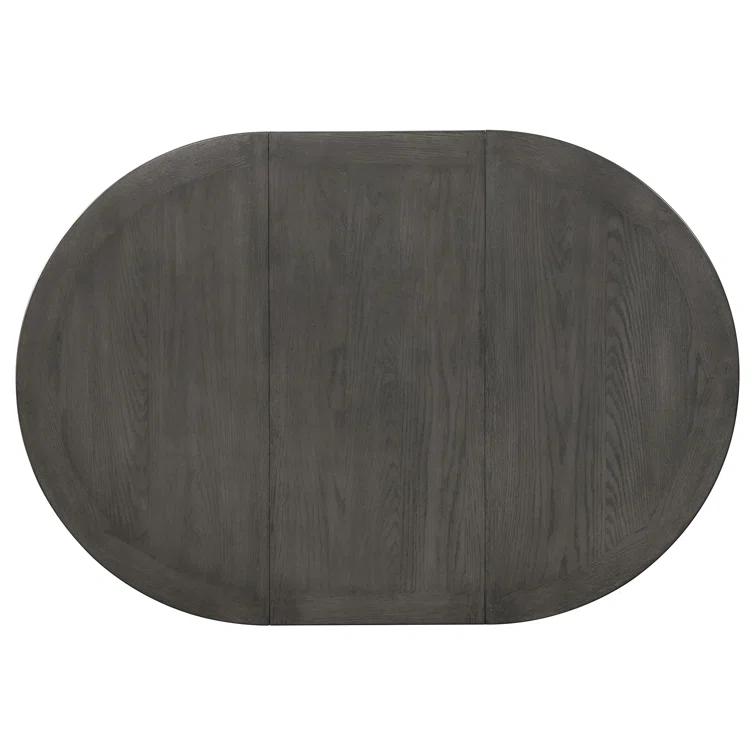 Damian 5-Piece Dining Set Medium Grey