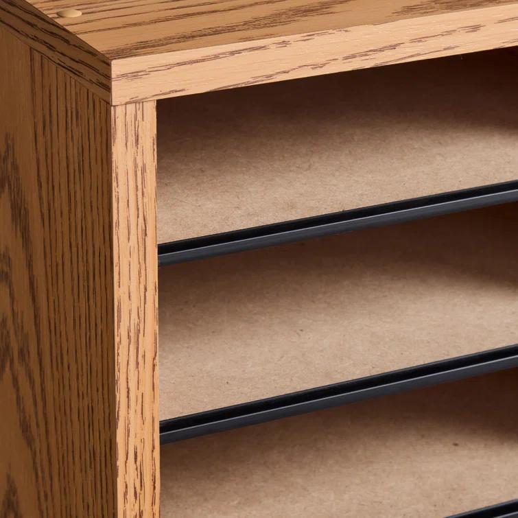Small Adjustable-Compartment Literature Organizer