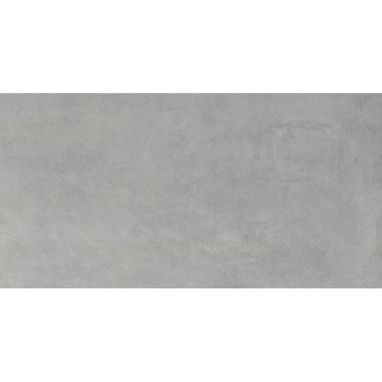 24" x 47" Porcelain Concrete Look Wall & Floor Tile