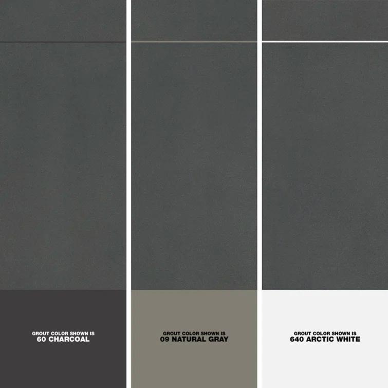 24" x 47" Porcelain Concrete Look Wall & Floor Tile