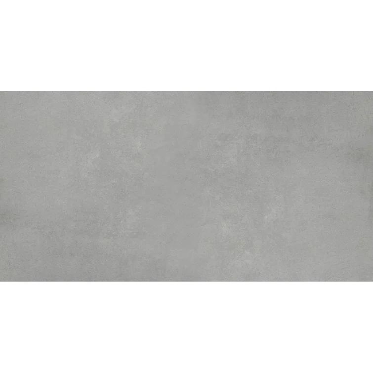 24" x 47" Porcelain Concrete Look Wall & Floor Tile