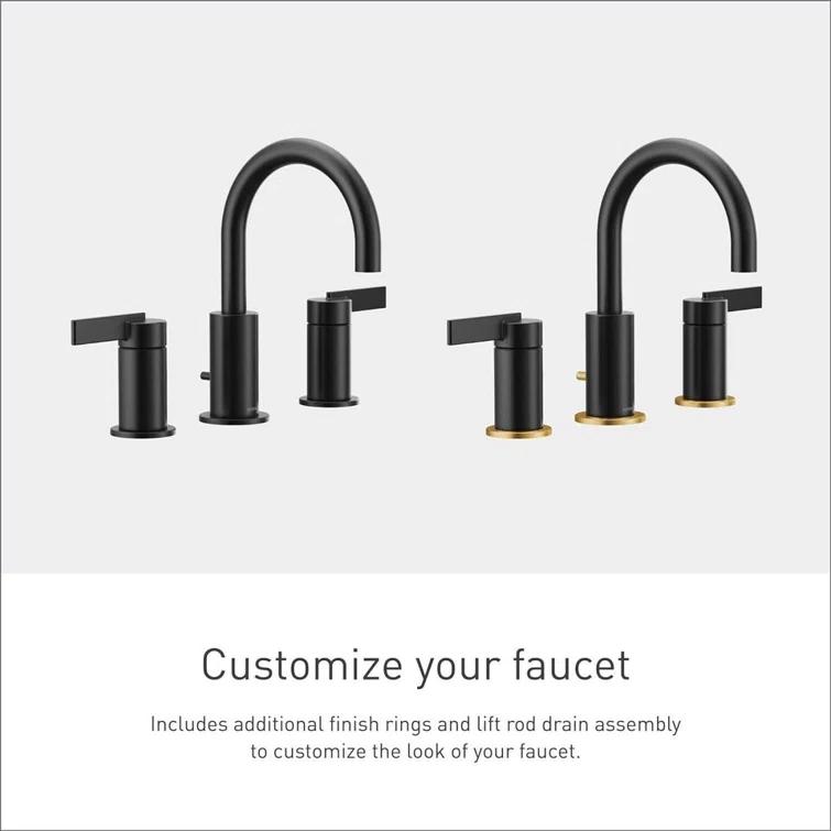 Moen 6401ORB Belfield Two-Handle Centerset Bathroom Faucet in Oil Rubbed Bronze