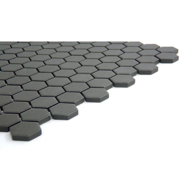 Source™ 11" x 11" Porcelain Honeycomb Mosaic Tile