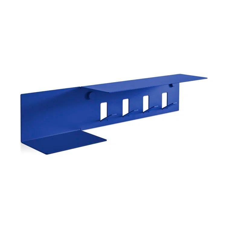 Hall Pass Aluminum Wall 4 - Hook Wall Mounted Coat Rack