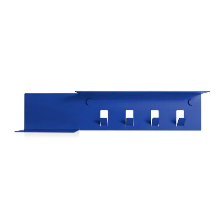 Hall Pass Aluminum Wall 4 - Hook Wall Mounted Coat Rack