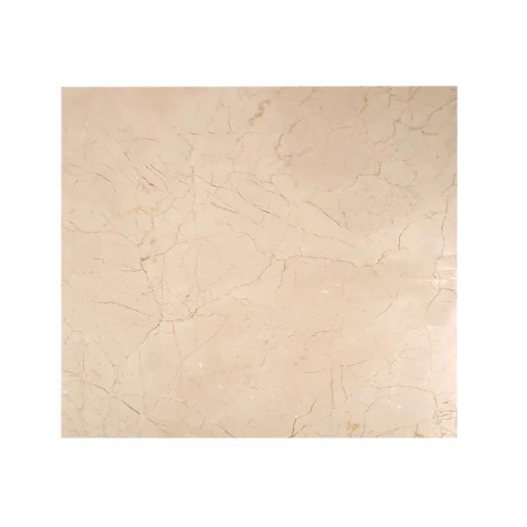 Crema Marfil 18" x 18" Marble Look Wall & Floor Tile
