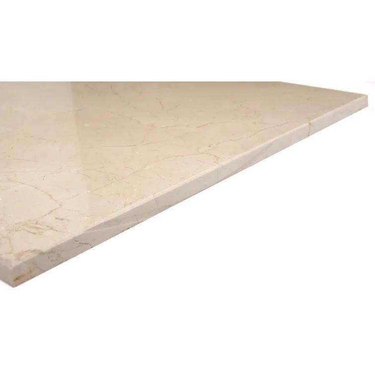 Crema Marfil 18" x 18" Marble Look Wall & Floor Tile