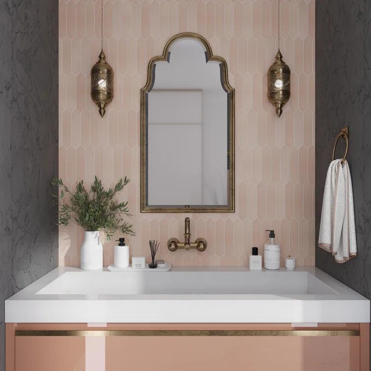 Apollo Tile Piquet 2'' W x 10'' L Ceramic Singular Tile