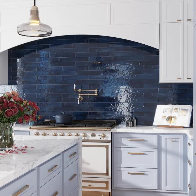 2.56'' W x 15.75'' L Ceramic Subway Singular Tile