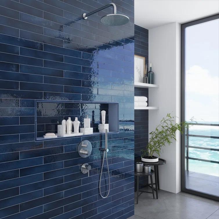 2.56'' W x 15.75'' L Ceramic Subway Singular Tile