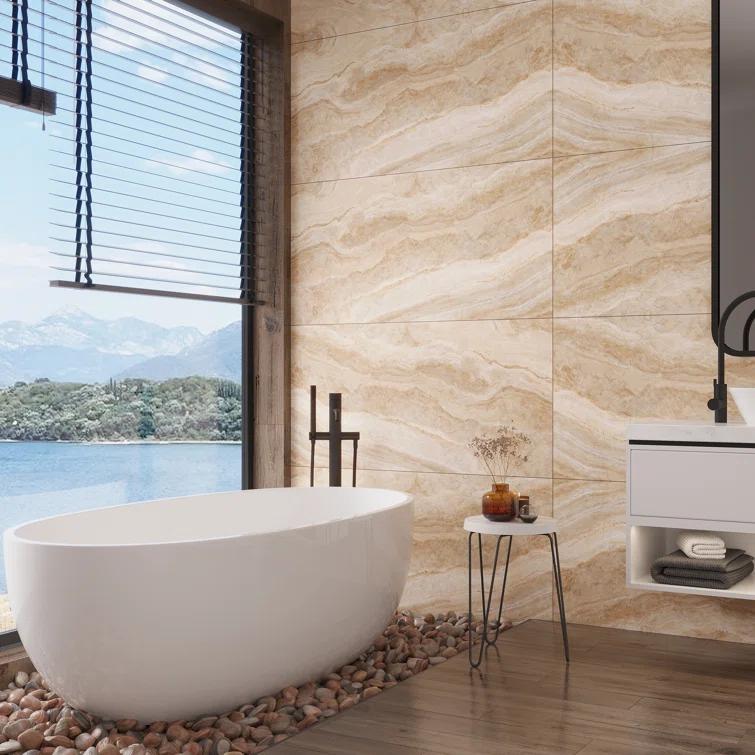 Splendor 23.62'' W x 47.25'' L Porcelain Singular Tile