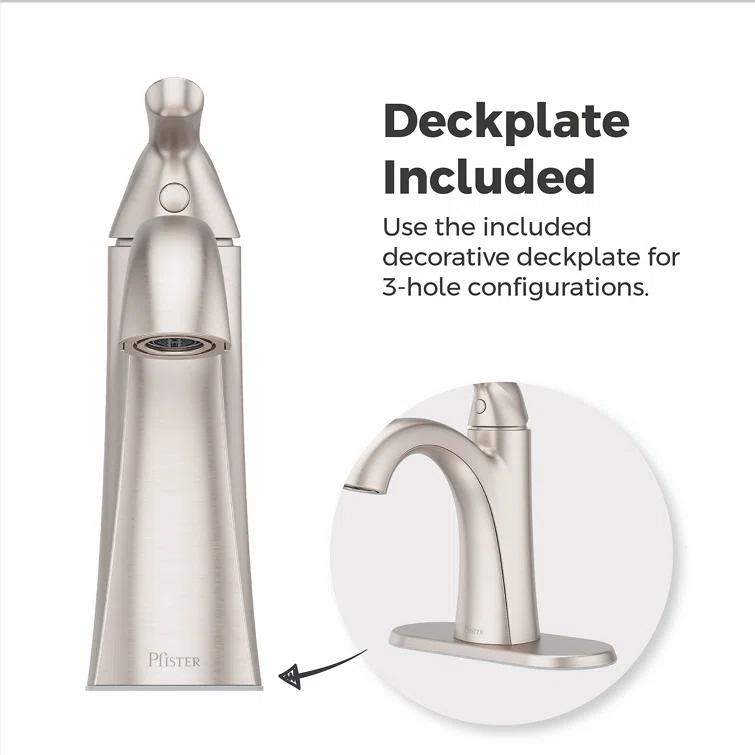 Willa Single Hole Bathroom Faucet with Drain Assembly