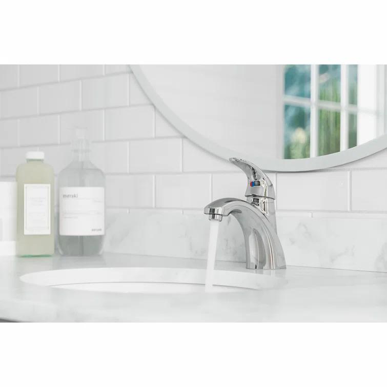 Pfister LF-042-PRCC Parisa Single Hole Bathroom Faucet with Drain Assembly