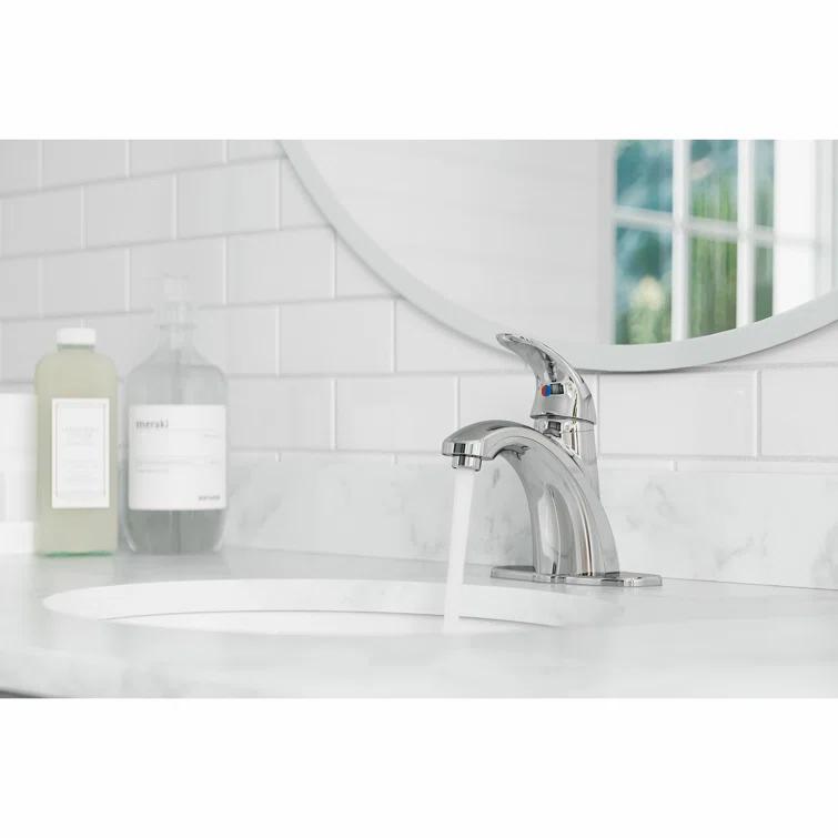 Pfister LF-042-PRCC Parisa Single Hole Bathroom Faucet with Drain Assembly