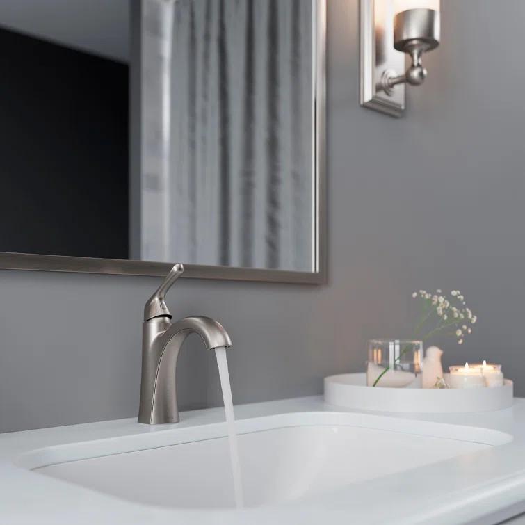 Willa Single Hole Bathroom Faucet with Drain Assembly