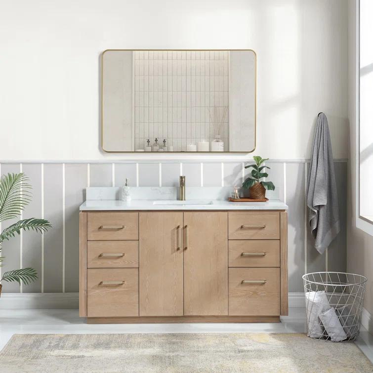 Cloverfield 60'' Single Bathroom Vanity