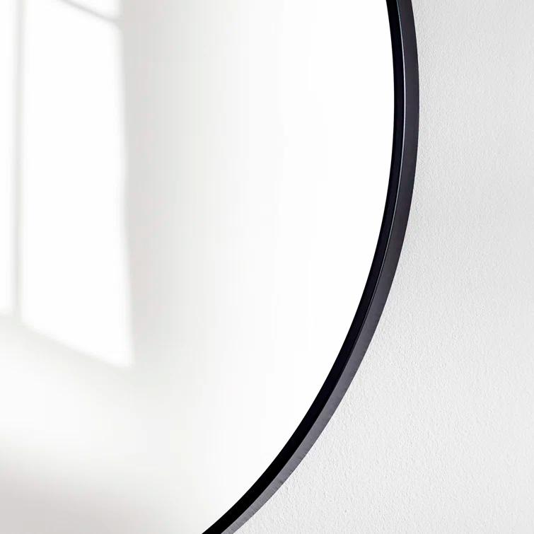 Sabine Metal Round Wall Mirror