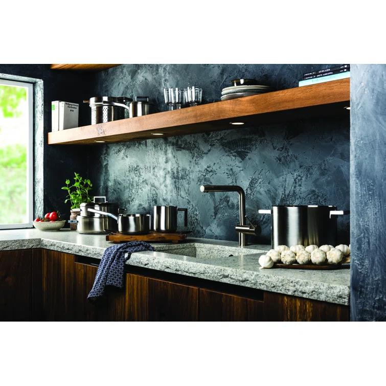 Saute Pan 2 Handles Stile Stainless Steel