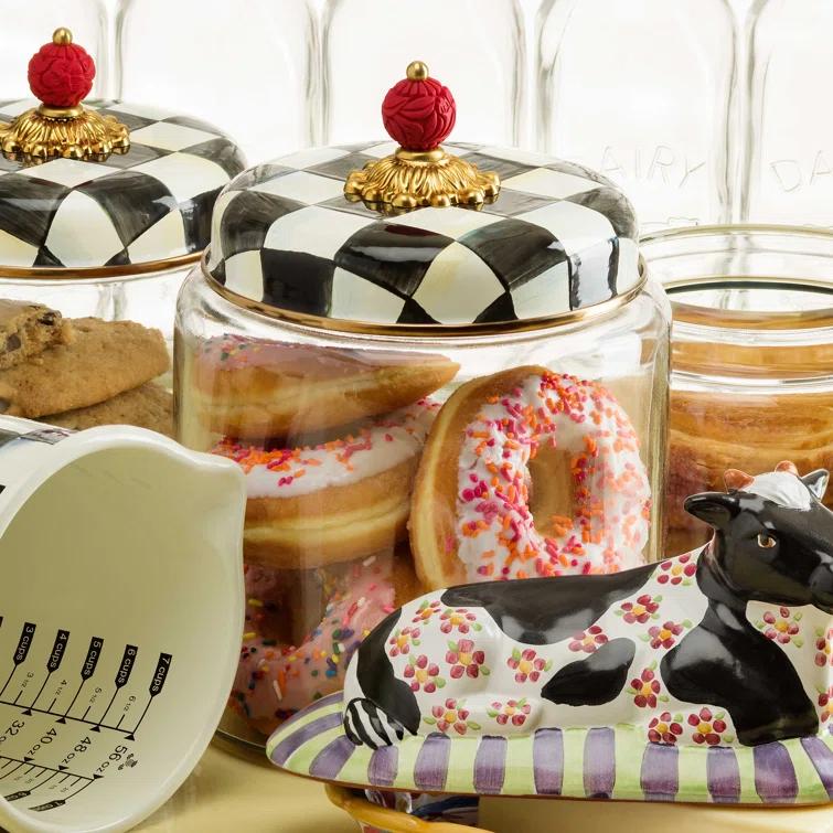 MacKenzie-Childs Courtly Check® Kitchen Canister