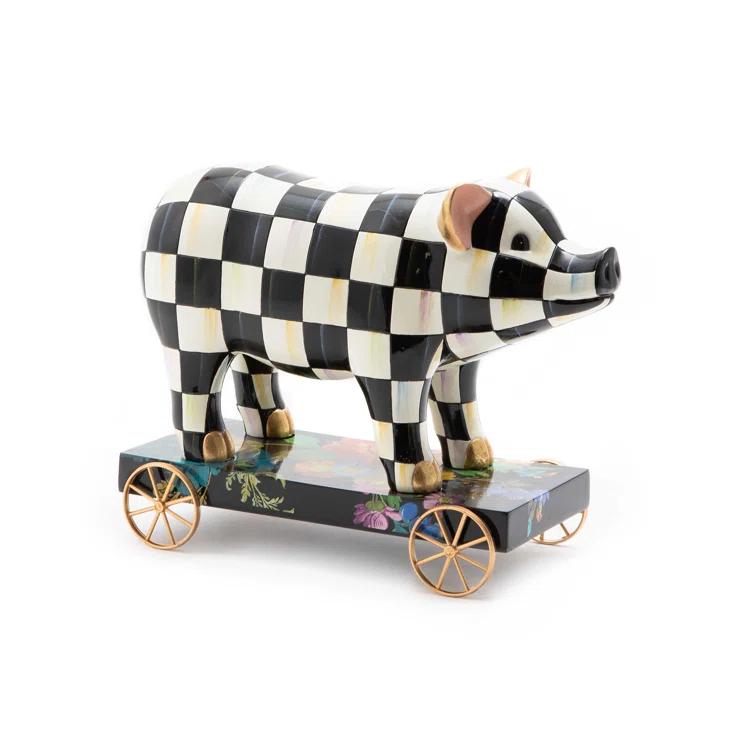 Courtly Check® Pig on Parade Decor