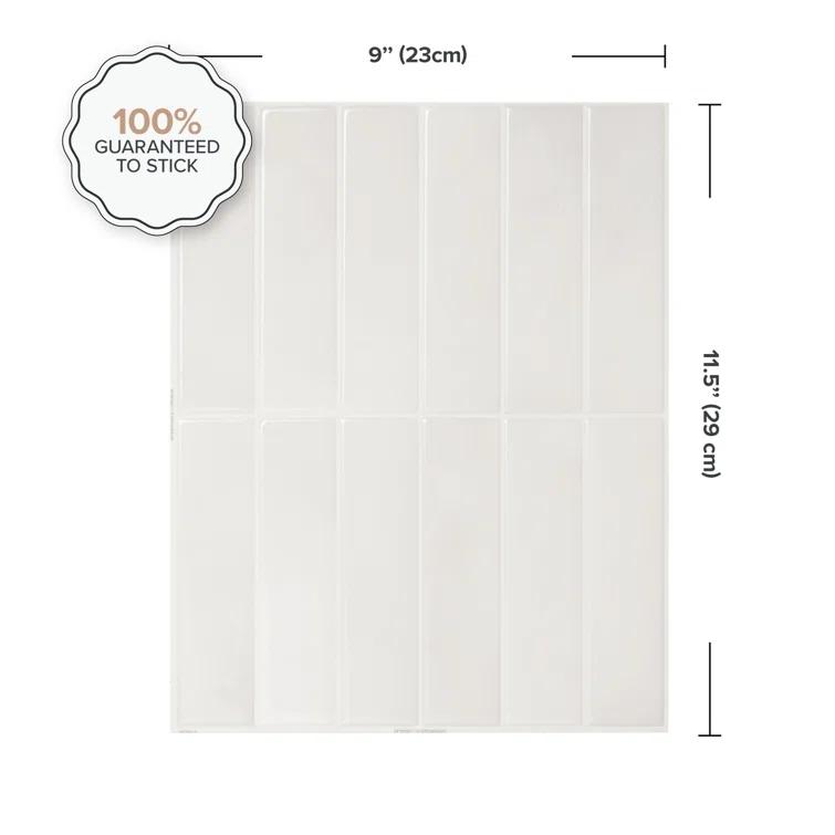 Peel and Stick Gel Backsplash Tile Morocco 11.5'' x 9''