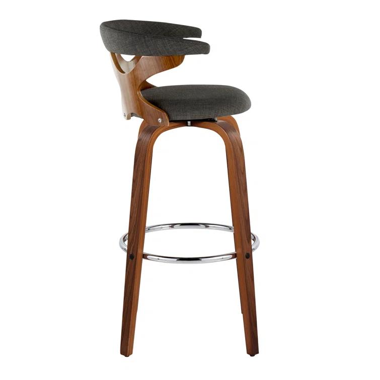 Gardenia Swivel Upholstered Counter Stool