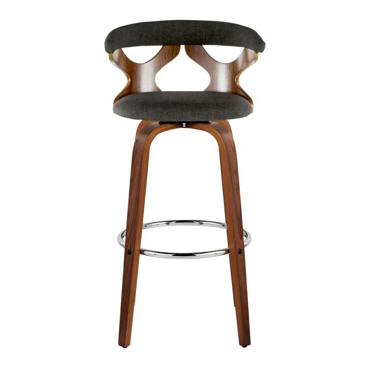 Gardenia Swivel Upholstered Counter Stool