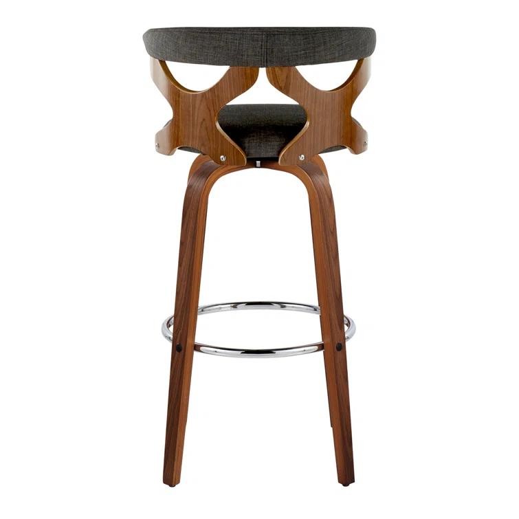 Gardenia Swivel Upholstered Counter Stool